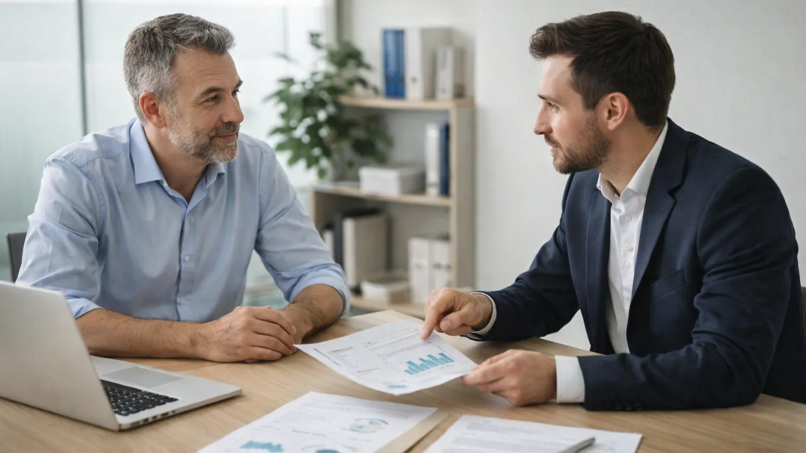 Echange clair et professionnel autour d'une demande de tresorerie